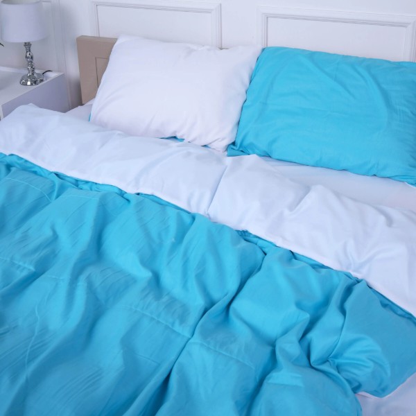 Фото - Комплект постільної білизни MirSon Selores (18-0000 + 18-4735) Mikrosatin Premium 175х210 см (2200007251308)